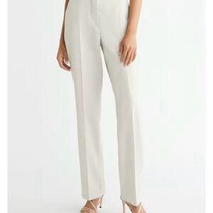 Calvin Klein Women's off white Suit Pants Slim Fit